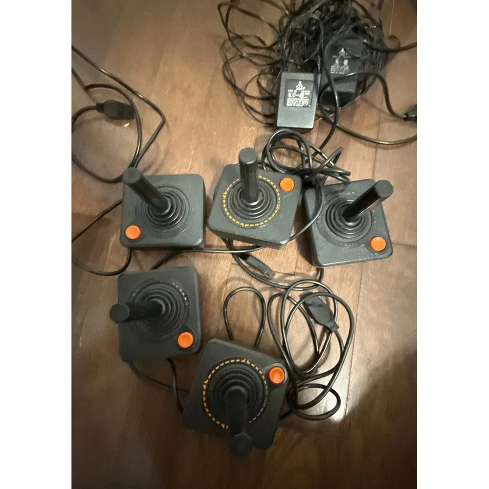 Atari 2600 System Bundle with Console, 9 Games, Joysticks, Paddles,‎ and More